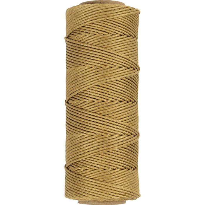 Bambulanka, paksuus 1 mm, kulta, 65 m/ 1 rll