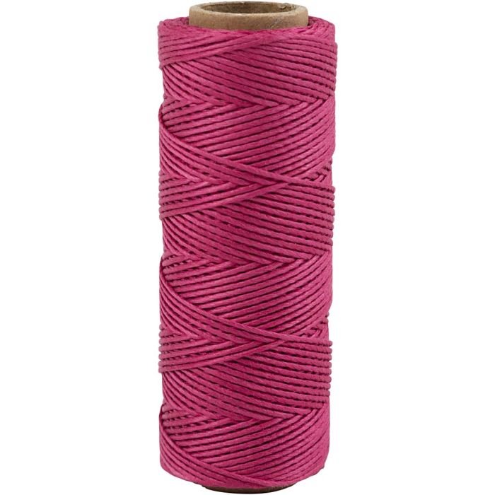 Bambulanka, paksuus 1 mm, tummanpinkki, 65 m/ 1 rll