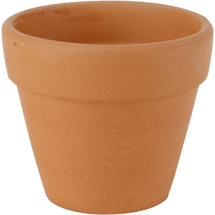 Kukkaruukku, Kork. 8 cm, halk. 9 cm, 24 kpl/ 1 pkt