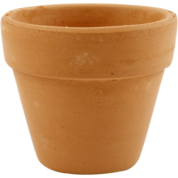 Kukkaruukku, Kork. 6,5 cm, halk. 7 cm, 24 kpl/ 1 pkt