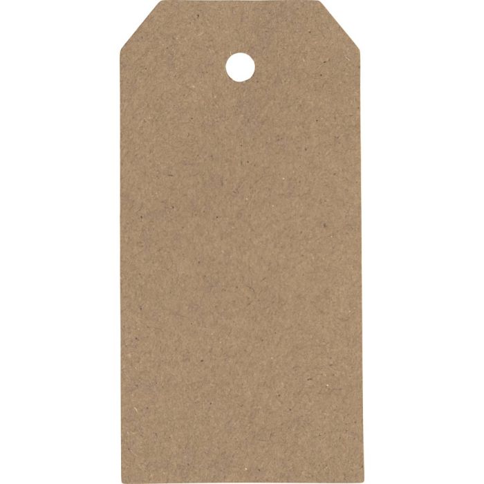 Manillaetiketit, koko 5x10 cm, 250 g, luonnonrusk., 20 kpl/ 1 pkt