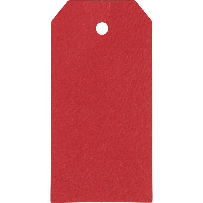 Manillaetiketit, koko 5x10 cm, 250 g, punainen, 20 kpl/ 1 pkt