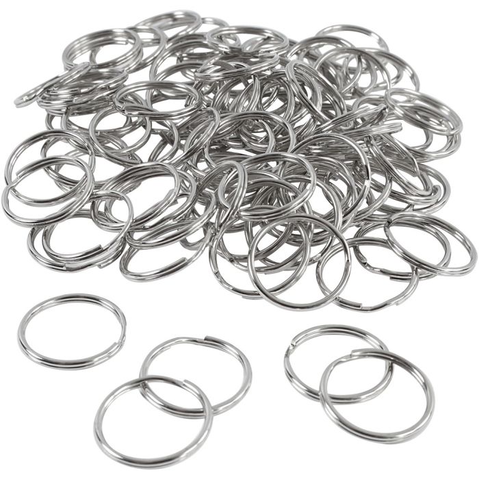 Avaimenperät, halk. 20 mm, 100 kpl/ 1 pkt