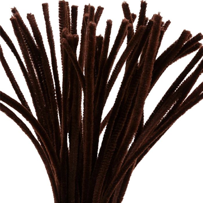 Askartelupunos, Pit. 30 cm, paksuus 6 mm, ruskea, 50 kpl/ 1 pkt
