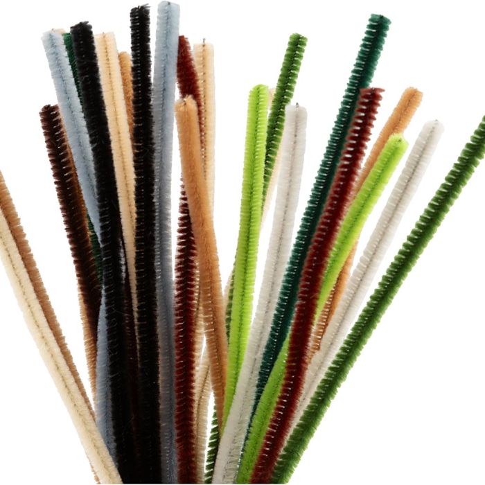 Askartelupunos, Pit. 30 cm, paksuus 6 mm, luonnonrusk., 25 kpl/ 1 pkt