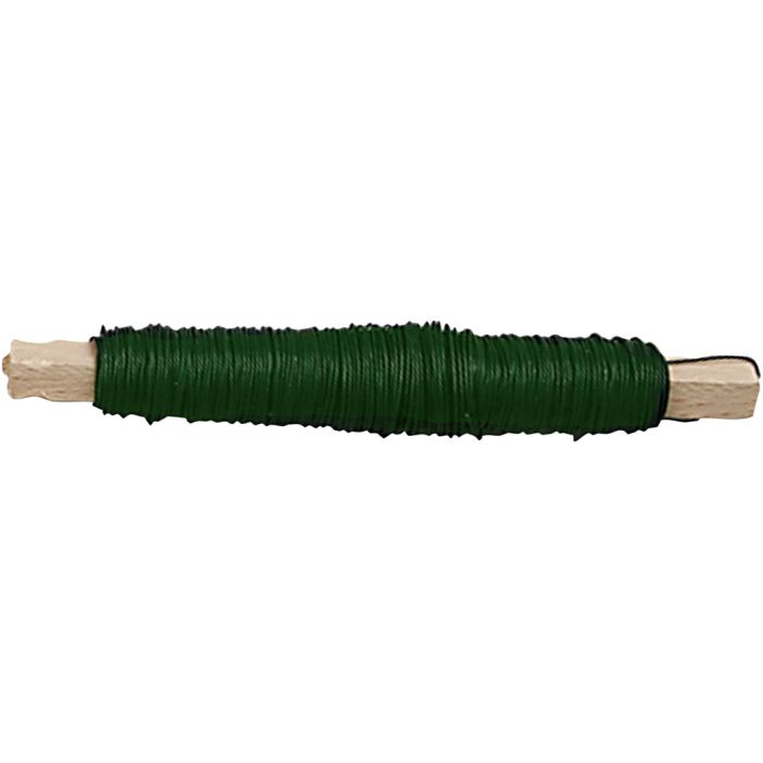 Kukkalanka, paksuus 0,5 mm, vihreä, 10x100 g, 10x50 m/ 1 pkt