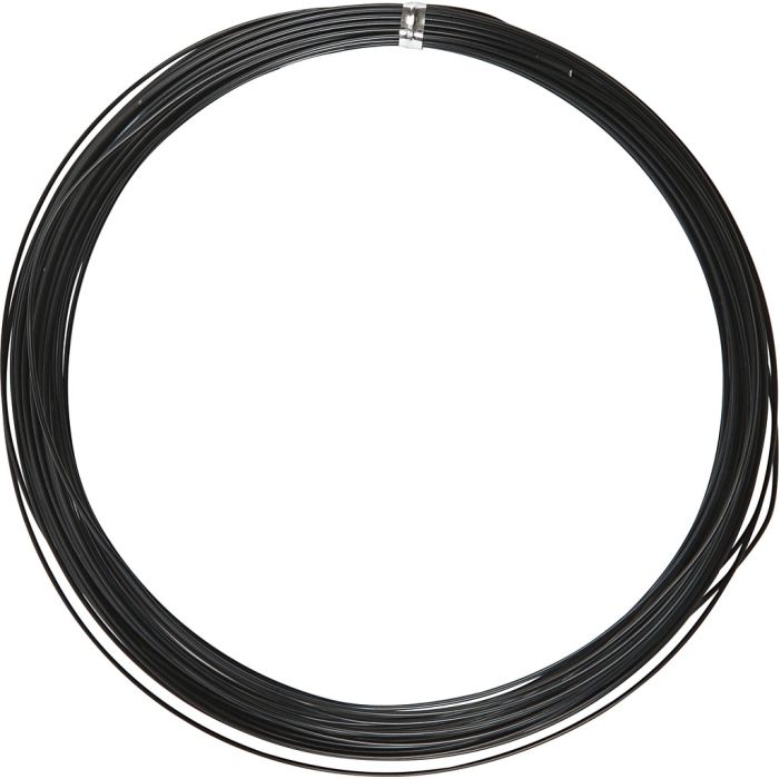 Alumiinilanka, pyöreä, paksuus 1 mm, musta, 16 m/ 1 rll