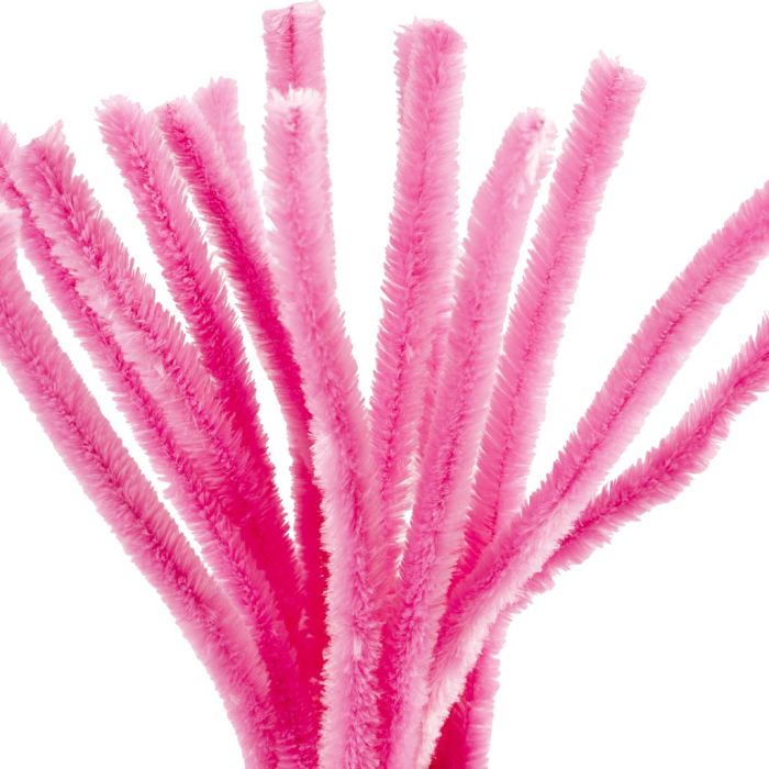 Askartelupunos, Pit. 30 cm, paksuus 15 mm, pinkki, 15 kpl/ 1 pkt
