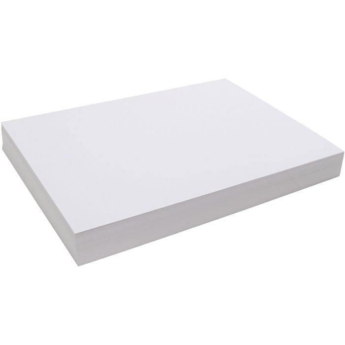 Kartonkipaperi, A3, arkki 297x420 mm, 180 g, valkoinen, 20 ark/ 1 pkt