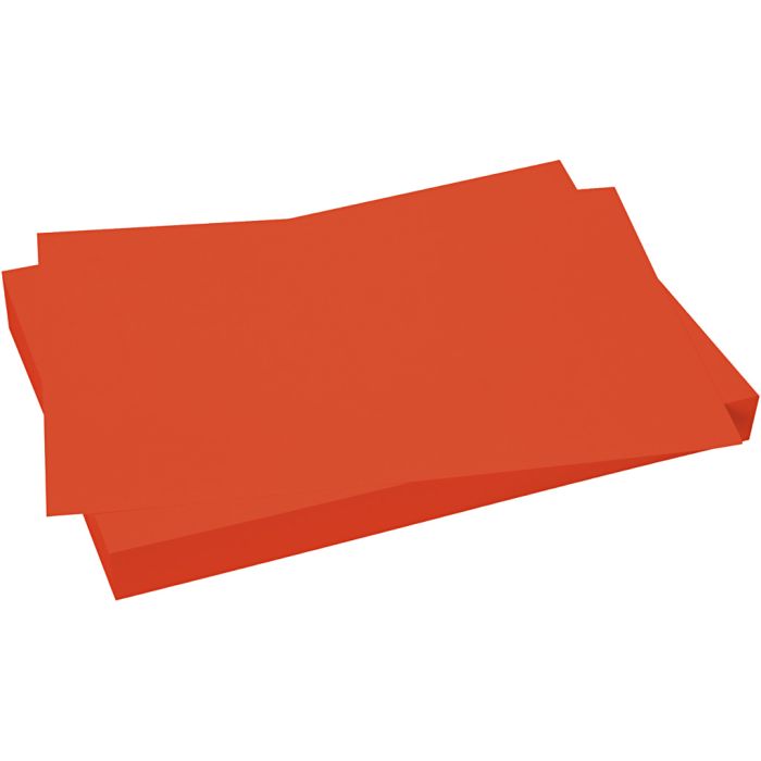 Kartonkipaperi, A3, arkki 297x420 mm, 180 g, tummanpunainen, 20 ark/ 1 pkt