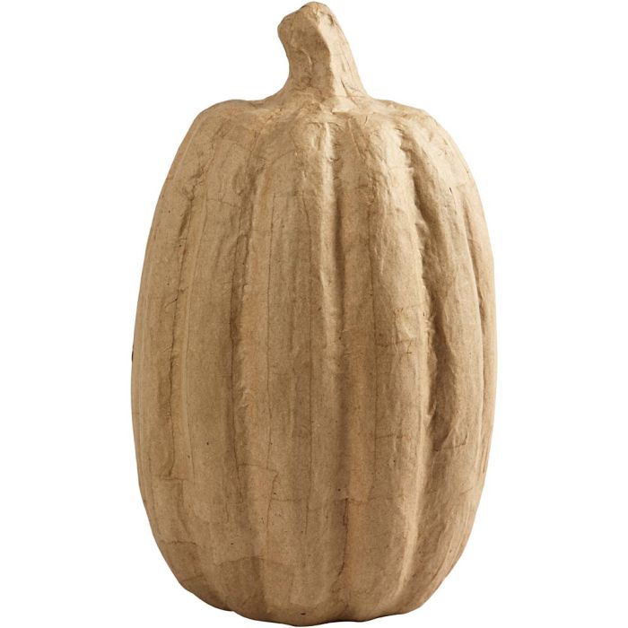 Pahvikurpitsa, Kork. 33 cm, halk. 19 cm, 1 kpl