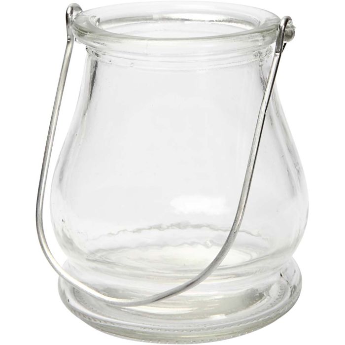 Lasilyhty, Kork. 10 cm, halk. 9 cm, 12 kpl/ 1 pkt