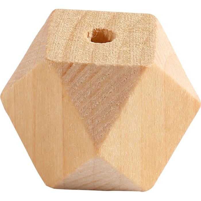 Timanttihelmi, Lev: 20 mm, aukon koko 3 mm, 6 kpl/ 1 pkt