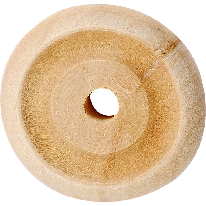 Puupyörä, halk. 24x8 mm, 40 kpl/ 1 pkt