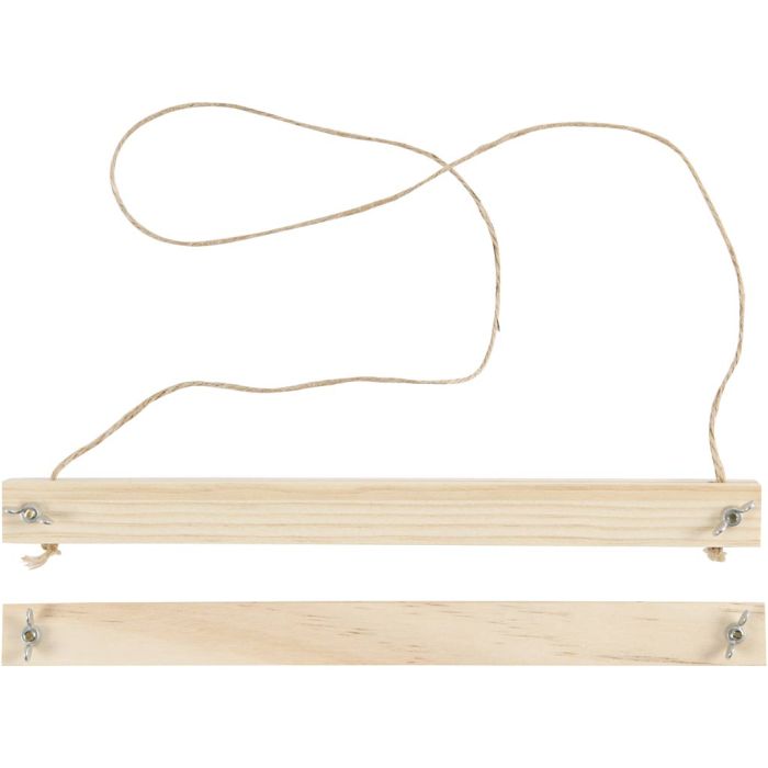Julistelistat, Kork. 2 cm, S: 2,2 cm, Lev: 25 cm, 1 set