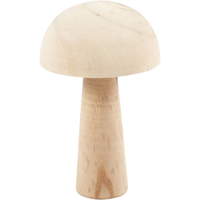 Puinen sieni, Kork. 14 cm, halk. 9 cm, 1 kpl