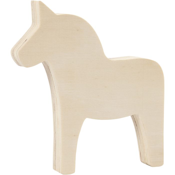 Hevonen, Kork. 13 cm, Lev: 12 cm, 1 kpl