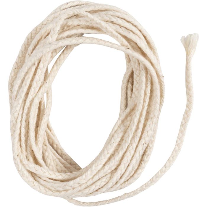 Sydänlanka, Soveltuu kastokynttilöihin (halk. 22–30 mm) ja valukynttilöihin (halk. 60–80 mm), 100 g, 3 m/ 1 pkt
