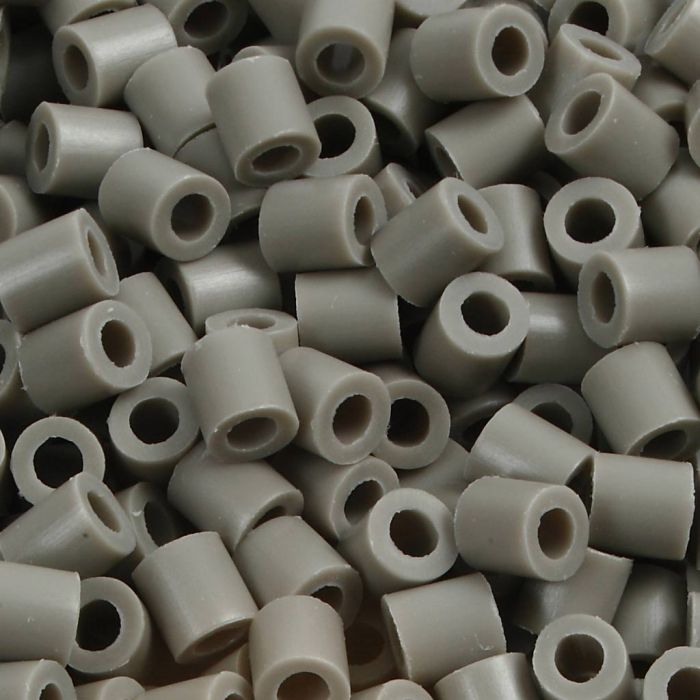 Nabbi- putkihelmet, koko 5x5 mm, aukon koko 2,5 mm, medium, tuhkanharmaa (32226), 6000 kpl/ 1 pkt