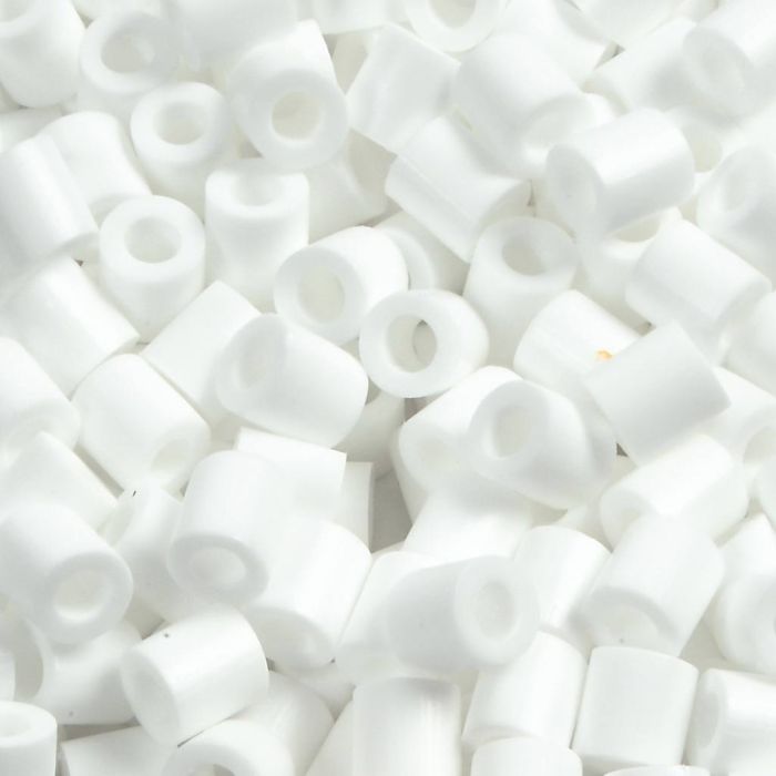 Nabbi- putkihelmet, koko 5x5 mm, aukon koko 2,5 mm, medium, valkoinen (32221), 1100 kpl/ 1 pkt