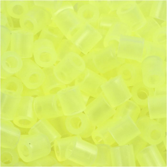 Nabbi- putkihelmet, koko 5x5 mm, aukon koko 2,5 mm, medium, neonkeltainen (32223), 1100 kpl/ 1 pkt