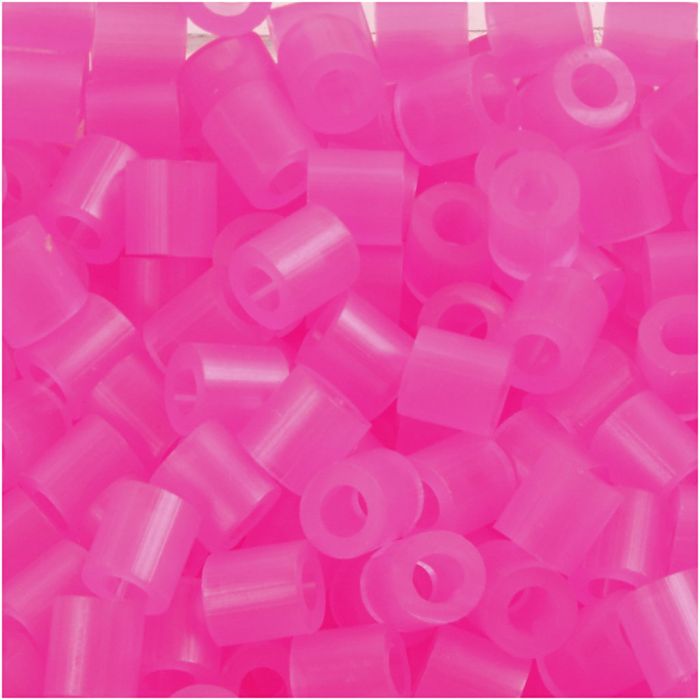 Nabbi- putkihelmet, koko 5x5 mm, aukon koko 2,5 mm, medium, rosa neon (32257), 1100 kpl/ 1 pkt