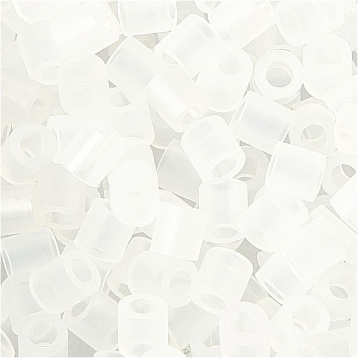 Nabbi- putkihelmet, koko 5x5 mm, aukon koko 2,5 mm, medium, kirkas kuulto (32264), 1100 kpl/ 1 pkt
