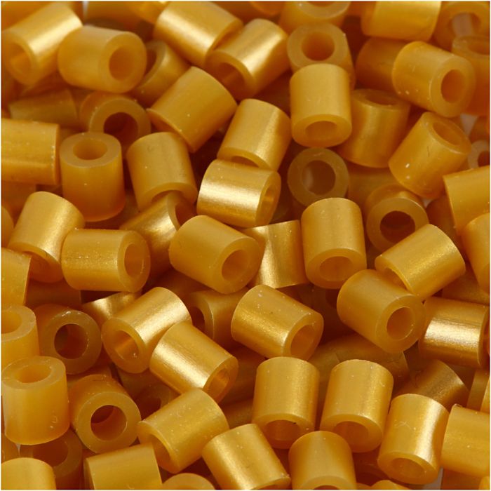 Nabbi- putkihelmet, koko 5x5 mm, aukon koko 2,5 mm, medium, kulta (32263), 1100 kpl/ 1 pkt