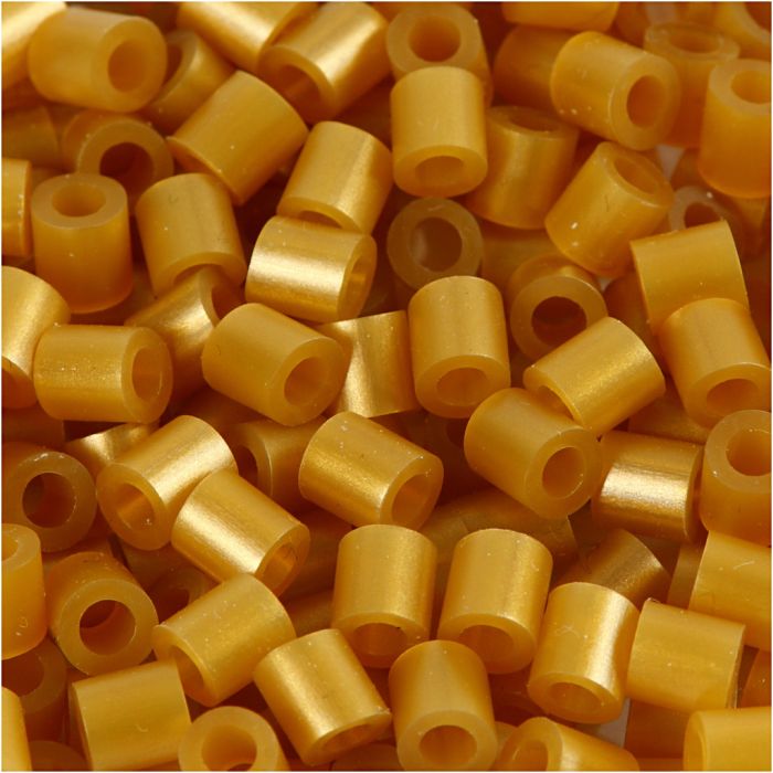 Nabbi- putkihelmet, koko 5x5 mm, aukon koko 2,5 mm, medium, kulta (32263), 6000 kpl/ 1 pkt
