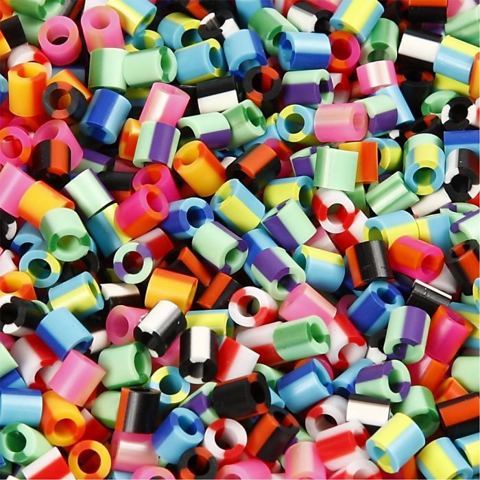 Nabbi- putkihelmet, koko 5x5 mm, aukon koko 2,5 mm, medium, raita, 10000 kpl/ 1 pkt