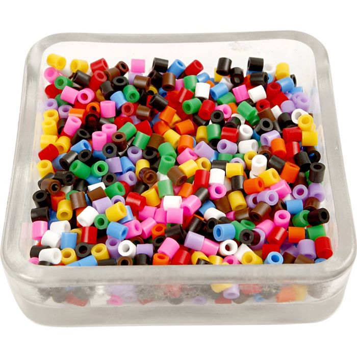 Nabbi- putkihelmet, koko 5x5 mm, aukon koko 2,5 mm, medium, perusvärilajitelma, 30000 kpl/ 1 pkt