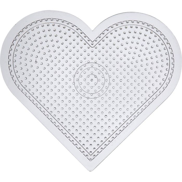 Putkihelmialustat, iso sydän, keskikoko, koko 15 cm, medium, kuulto, 1 kpl