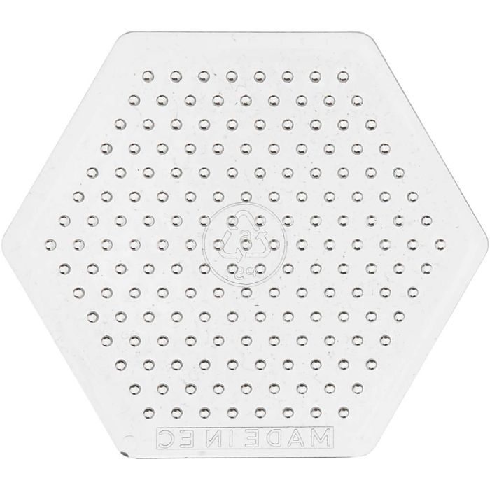 Putkihelmialustat, pieni kuusikulmainen, koko 7 cm, medium, 10 kpl/ 1 pkt