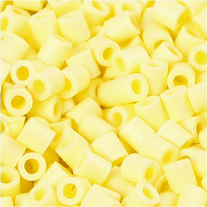 PhotoPearls- helmet, koko 5x5 mm, aukon koko 2,5 mm, medium, vaaleankeltainen (21), 1100 kpl/ 1 pkt