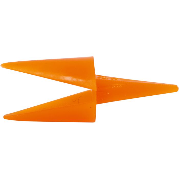 Tipun nokat, Pit. 30 mm, oranssi, 50 kpl/ 1 pkt