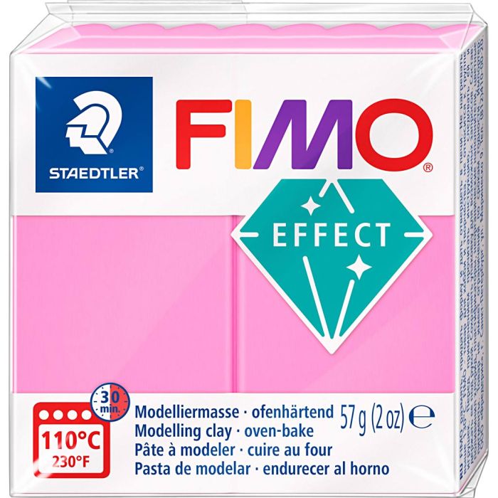 FIMO® Effect, neonpinkki, 57 g/ 1 pkt