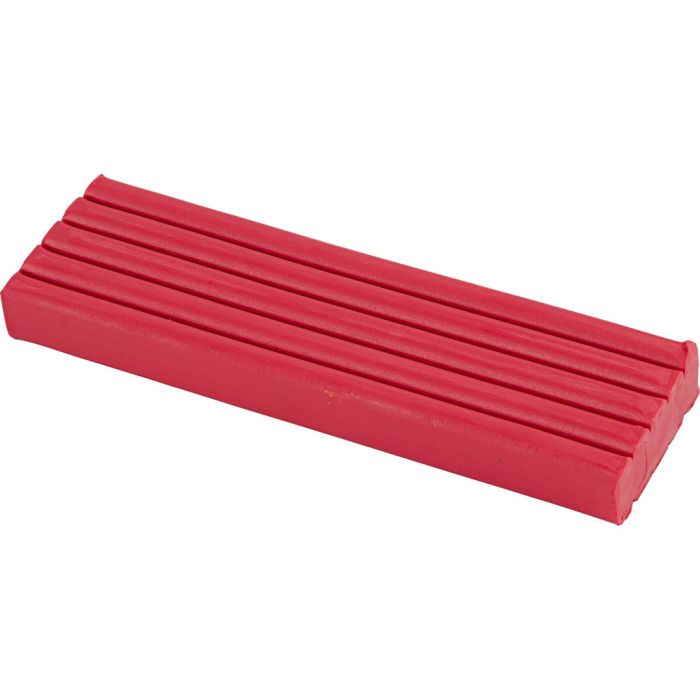 Muovailuvaha, punainen, 200 g/ 1 pkt