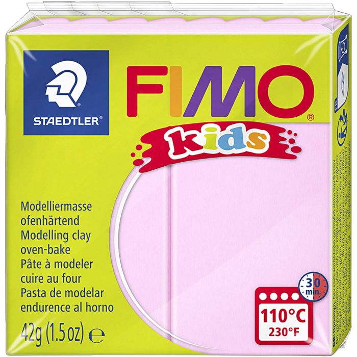 FIMO® Kids Clay , rosa, 42 g/ 1 pkt