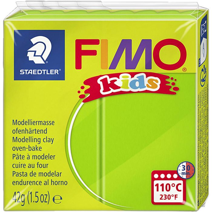 FIMO® Kids Clay , vaaleanvihreä, 42 g/ 1 pkt