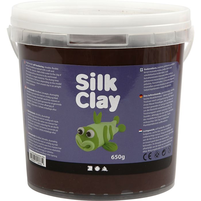 Silk Clay®, ruskea, 650 g/ 1 prk