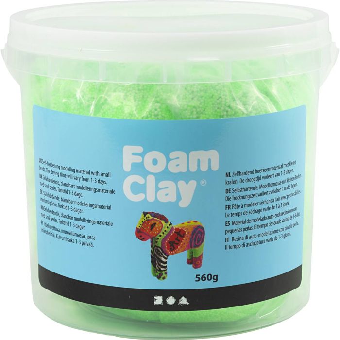 Foam Clay® Helmimassa, vihreä, 560 g/ 1 prk
