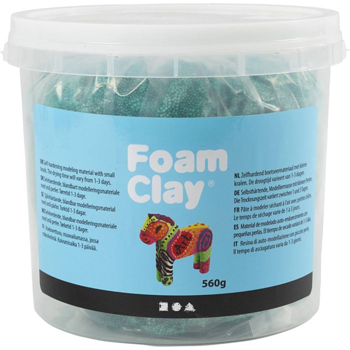 Foam Clay® Helmimassa, tummanvihreä, 560 g/ 1 prk