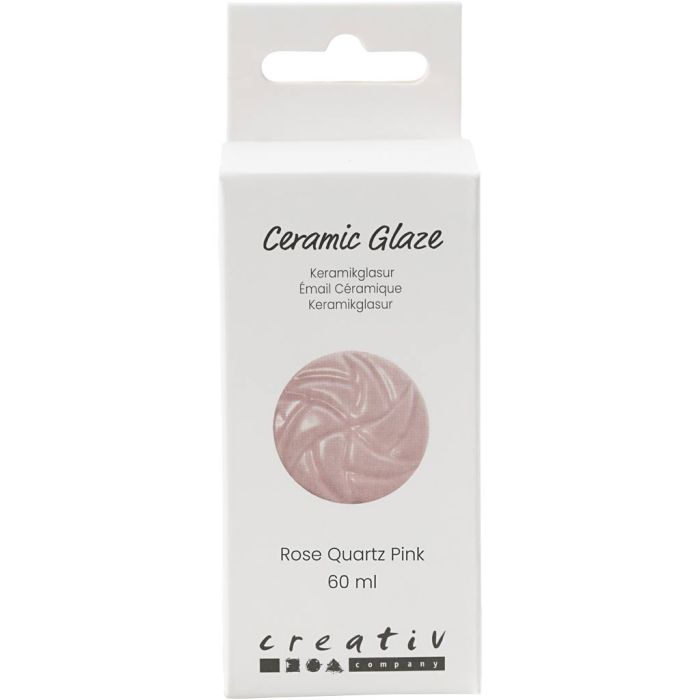 Keraaminen Lasite, 984-1101 °C, peittävä, Rose, 60 ml/ 1 tb