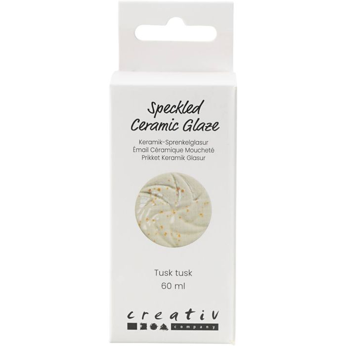 Pilkullinen Keraaminen Lasite, 999-1060 °C, peittävä, Tusk Tusk, 60 ml/ 1 tb