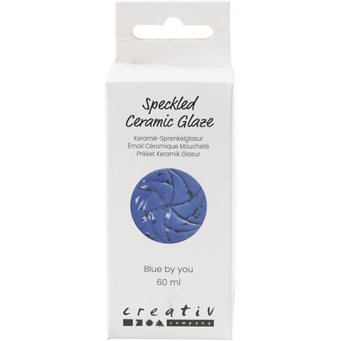 Pilkullinen Keraaminen Lasite, 999-1060 °C, peittävä, Blue by You, 60 ml/ 1 tb