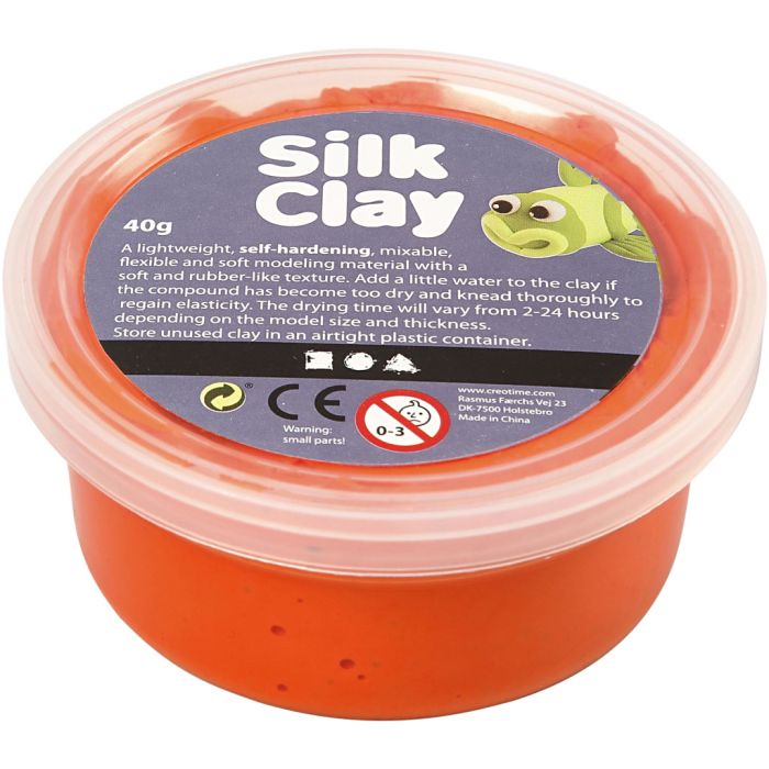 Silk Clay®, oranssi, 40 g/ 1 tb