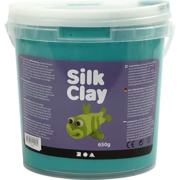 Silk Clay®, vihreä, 650 g/ 1 prk