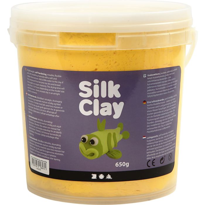 Silk Clay®, keltainen, 650 g/ 1 prk