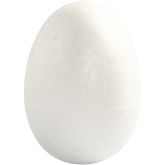 Styrox-muna
, Kork. 4,8 cm, valkoinen, 10 kpl/ 1 pkk