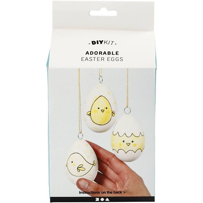 Pääsiäismunat, ystävät ja perhe, 18 set/ 1 pkt